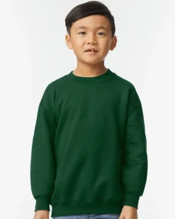 Gildan 18000B - YOUTH CREWNECK SWEATSHIRT 8 oz