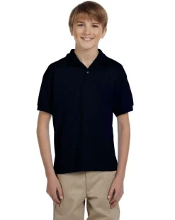 Gildan 8800B - Youth DryBlend Moisture-Wicking Polo Shirt by Gildan