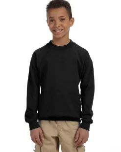 Gildan 18000B - Youth Heavy Blend Crewneck Sweatshirt by Gildan