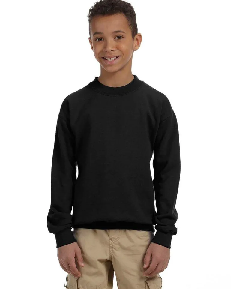 Gildan 18000B - Youth Heavy Blend Crewneck Sweatshirt by Gildan