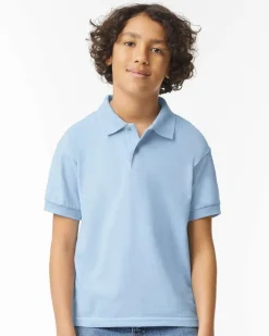 Gildan 8800B - YOUTH S/S JERSEY POLO JUNIOR 6 oz.