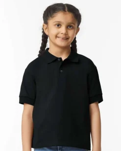 Gildan 8800B - YOUTH S/S JERSEY POLO JUNIOR 6 oz.