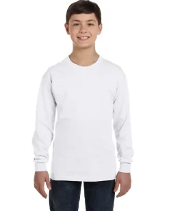 Gildan G540B - Wholesale Youth 5.3 oz. Long-Sleeve T-Shirt