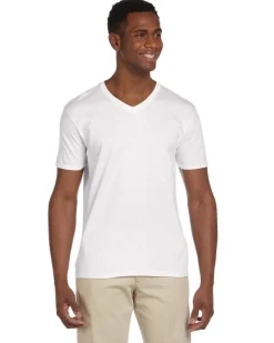 Gildan G64V - Premium Softstyle V-Neck Cotton T-Shirt