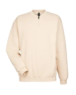 Gildan SF008 - Unisex Softstyle Midweight Fleece Quarter-Zip Sweatshirt