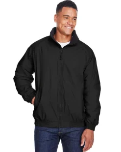 Harriton M740 - Fleece-Lined Nylon Jacket