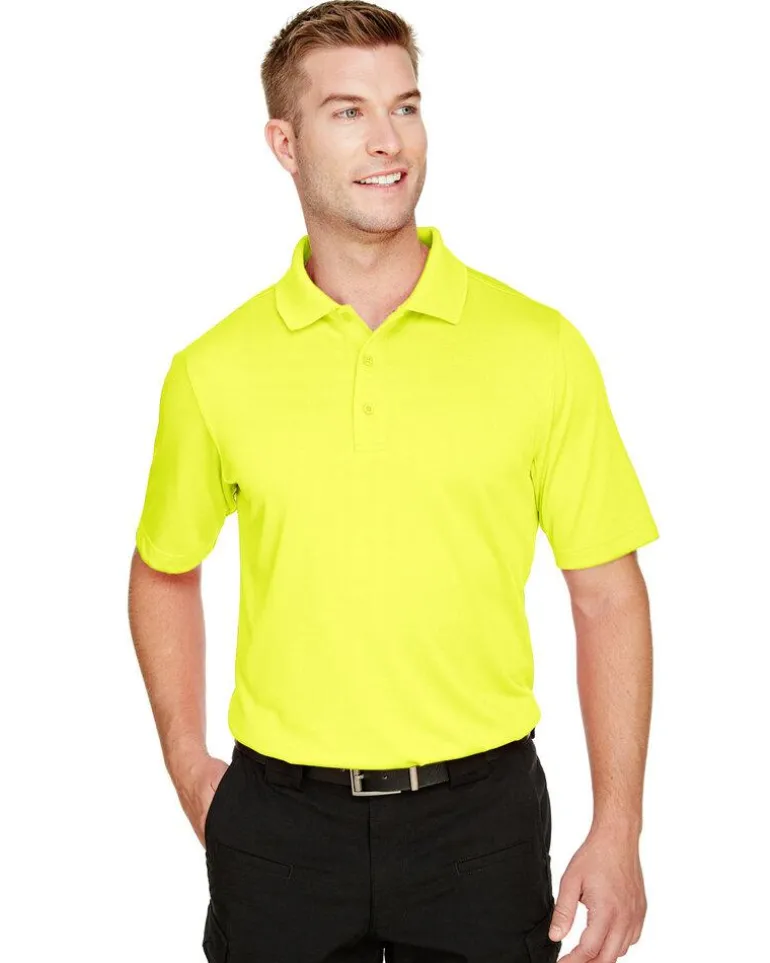 Harriton M348 - Men's Advantage Snag Protection Plus IL Polo