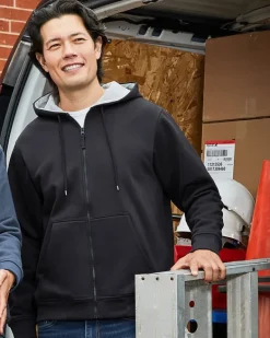 Harriton M711 - Men's ClimaBloc Lined Heavyweight Hooded Sweatshirt