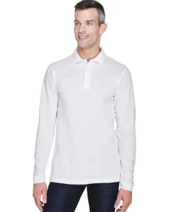 Harriton M265L - 5.6 oz. Easy Blend Long-Sleeve Polo