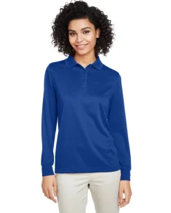 Harriton M348LW - Ladies Advantage Snag Protection Plus IL Long Sleeve Polo