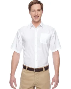 Harriton M610S - Men's Paradise Short-Sleeve Performance Shirt