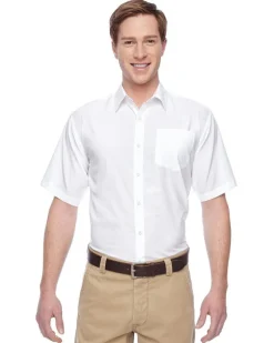 Harriton M610S - Men's Paradise Short-Sleeve Performance Shirt