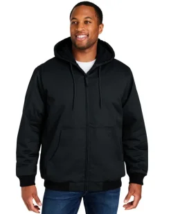 Harriton M722T - Men's Tall ClimaBloc® Heavyweight Hooded Full-Zip Jacket