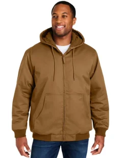 Harriton M722T - Men's Tall ClimaBloc® Heavyweight Hooded Full-Zip Jacket