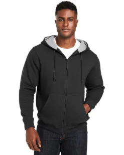 Harriton M711T - Men's Tall ClimaBloc Lined Heavyweight Hooded Sweatshirt