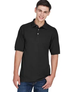 Harriton M265T - Men's Tall Easy Blend Polo
