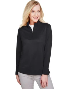 Harriton M748W - Ladies Advantage Snag Protection Plus IL Quarter-Zip