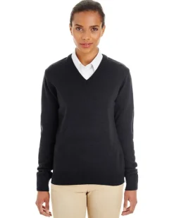 Harriton M420W - Ladies Pilbloc V-Neck Sweater