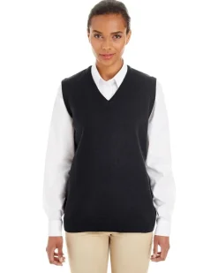 Harriton M415W - Ladies Pilbloc V-Neck Sweater Vest