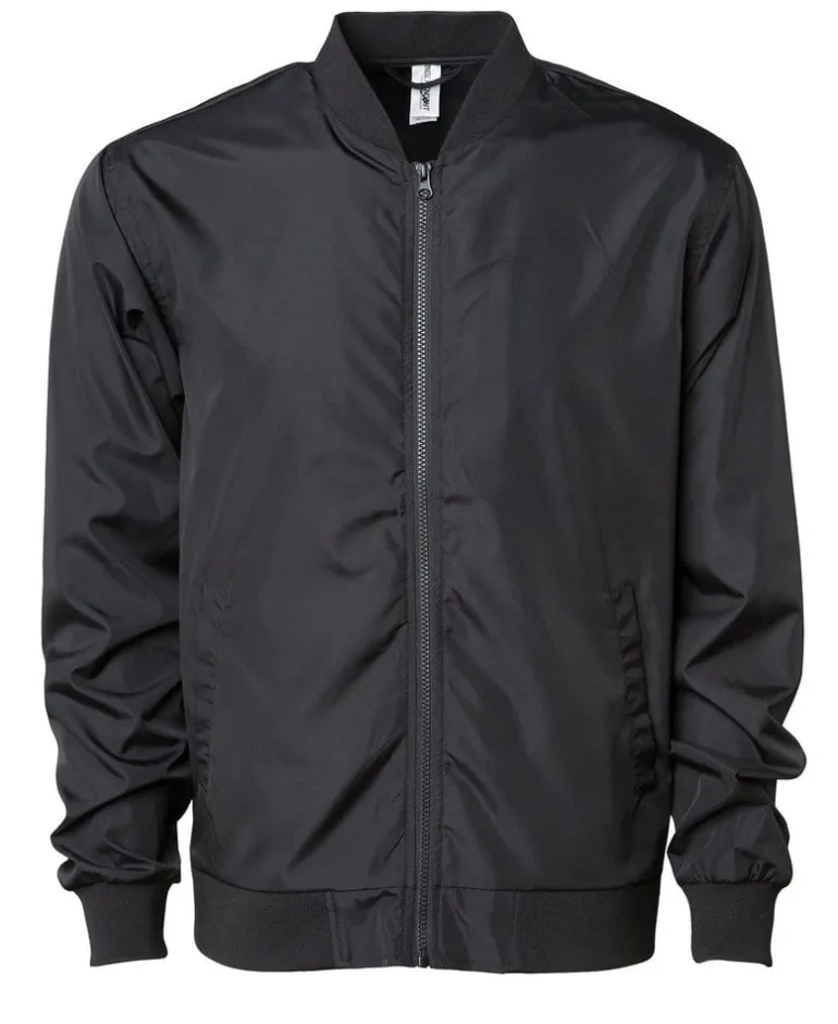Independent Trading Co. EXP52BMR - Men's Lightweight Bomber Jacket