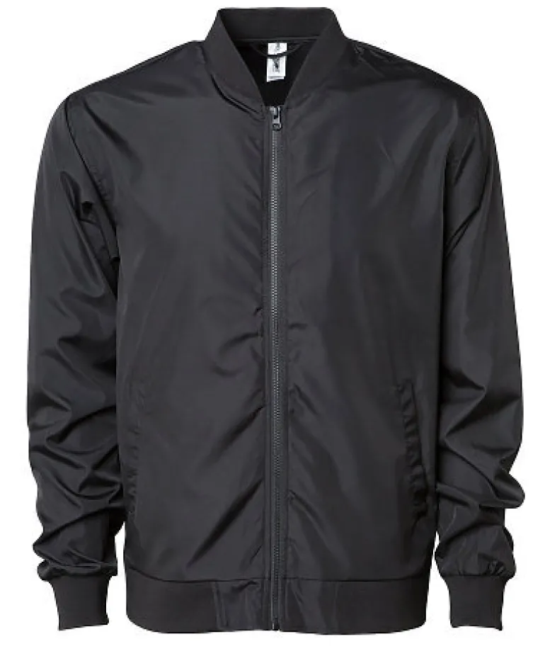 Independent Trading Co. EXP52BMR - Men's Lightweight Bomber Jacket