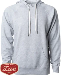 Independent Trading Co. SS1000 - Unisex Lightweight Loopback Terry Hooded Pullover
