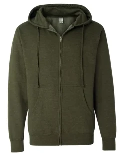 Independent Trading Co. SS4500Z - Midweight Full-Zip Hooded Sweatshirt