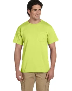 Jerzees 29P - 5.6 oz., 50/50 Heavyweight Blend™ Pocket T-Shirt