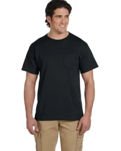 Jerzees 29P - 5.6 oz., 50/50 Heavyweight Blend™ Pocket T-Shirt