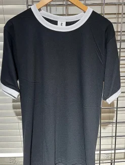 King Athletics 911 - Canadian Made Superweight Cotton Ringer Tee