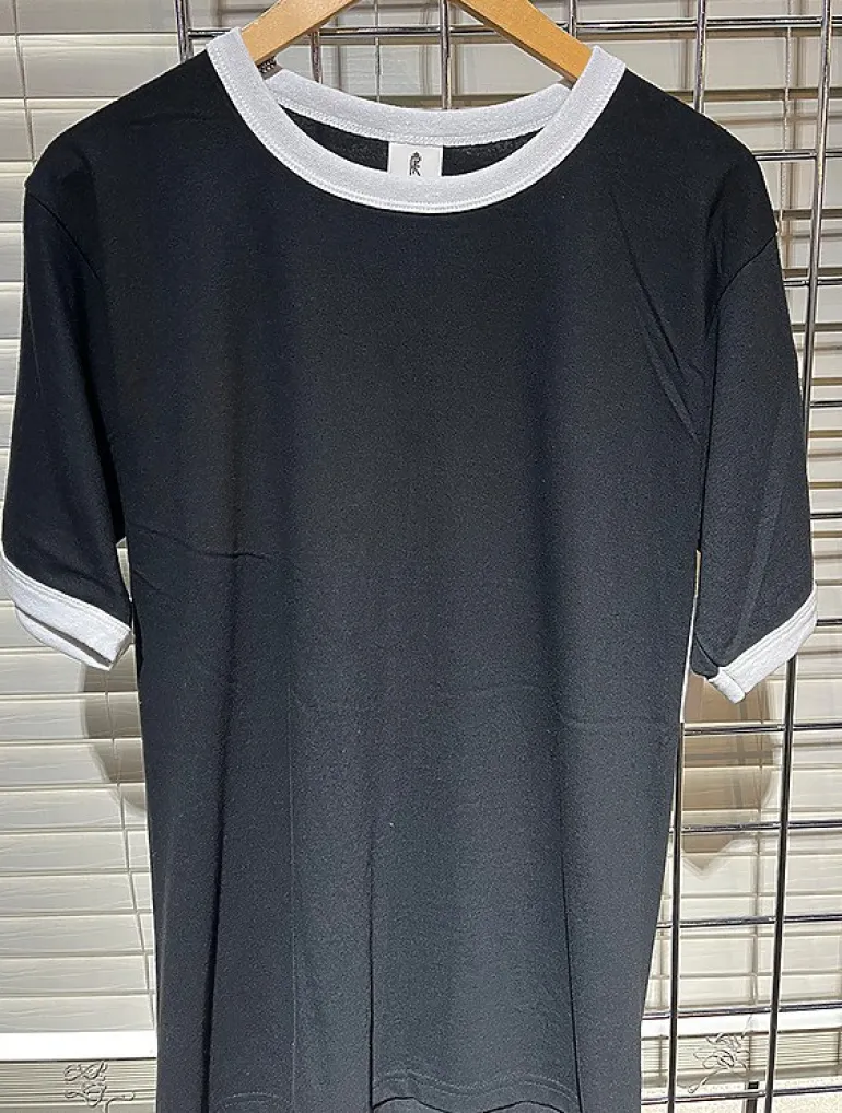 King Athletics 911 - Canadian Made Superweight Cotton Ringer Tee