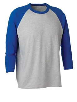 King Athletics 934 - Men's 3/4 Sleeve Baseball T
