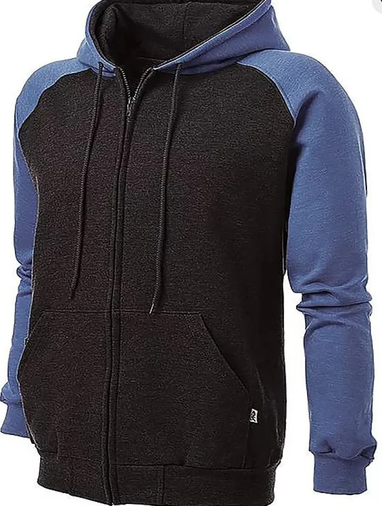 King Athletics 4047 - Retro Full-Zip Hoodie
