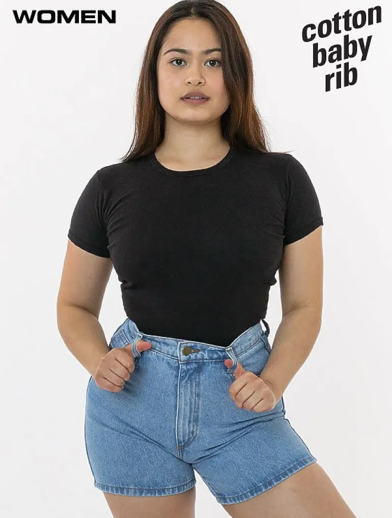 Los Angeles Apparel 43005 - Original Baby Rib Tee
