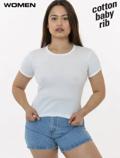 Los Angeles Apparel 43005 - Original Baby Rib Tee