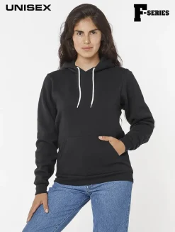 Los Angeles Apparel f98 - Drop-Shoulder Pull-Over Hoodie
