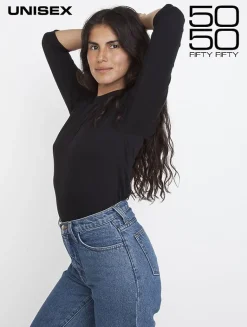 Los Angeles Apparel ff53 - 34-Sleeve Raglan Tee