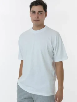 Los Angeles Apparel 1801gd - Garment Dye Crew Neck Tee