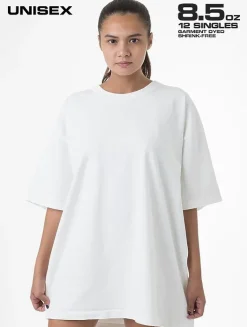 Los Angeles Apparel 1203gd - Heavy Jersey Tee W/ Binding