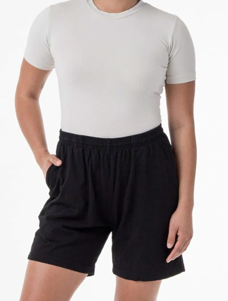 Los Angeles Apparel 1241gd - Mid-Length Heavy Jersey Shorts