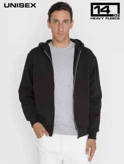 Los Angeles Apparel hf10 - Heavy Fleece Full-Zip Hoodie