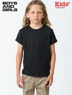 Los Angeles Apparel tr2001 - Ultra-Soft Youth Unisex Tri-Blend Comfort Tee
