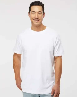 M & O Knits 5500 RING SPUN ADULT T-SHIRT