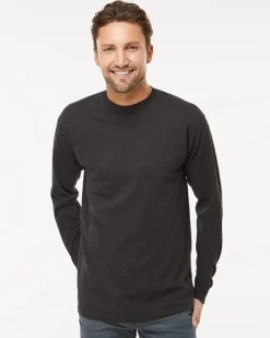 M&O 4820 - Gold Soft Touch Long Sleeve T-Shirt