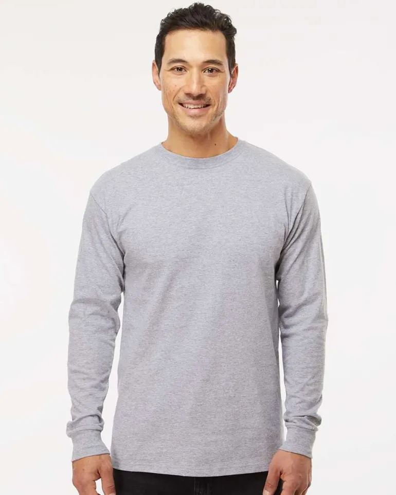 M&O 4820 - Gold Soft Touch Long Sleeve T-Shirt