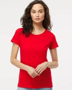 M&O 4810 - Women's Gold Soft Touch T-Shirt