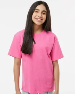 M&O 4850 - Youth Gold Soft Touch T-Shirt
