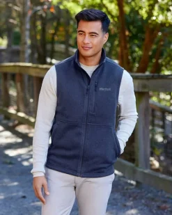 Marmot M13208 - Men's Cozy Fleece Vest with Secure Pocket