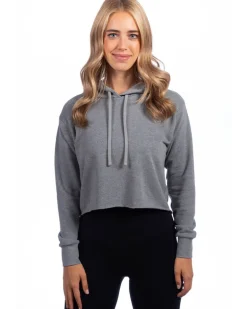 Next Level 9384 - Ladies Cropped Pullover Hooded Sweatshirt