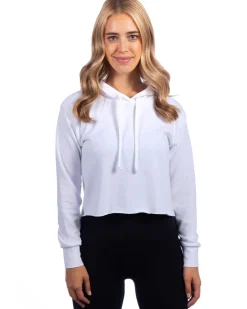 Next Level 9384 - Ladies Cropped Pullover Hooded Sweatshirt
